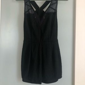 Free People Black Romper NWT